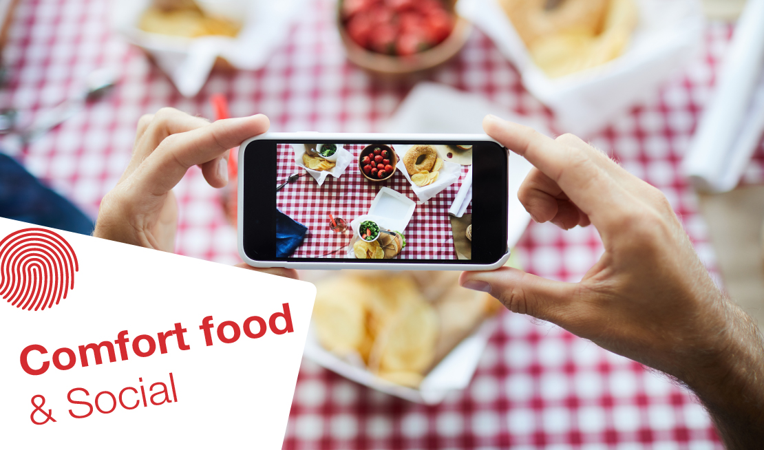 Comfort food e social: rendere instagrammabile il gusto